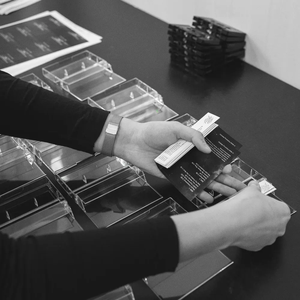 Cassettes emballées prêtes à expédier