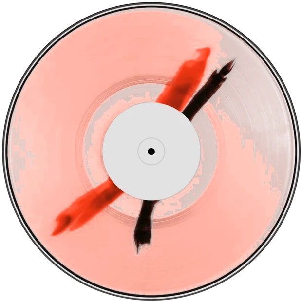Vinyle effet Splash'n Roses