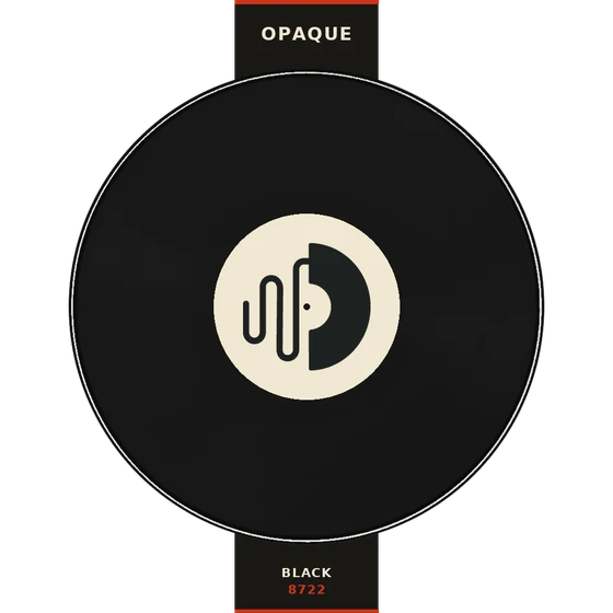 Vinyle couleur Noir · 8722